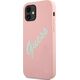 Guess Etui Guess GUHCP12SLSVSPG Apple iPhone 12 mini różowo zielony/green pink hardcase Silicone Vintage