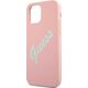 Guess Etui Guess GUHCP12SLSVSPG Apple iPhone 12 mini różowo zielony/green pink hardcase Silicone Vintage