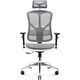 Fotel Diablo Chairs V-Basic Biało-szary
