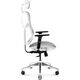Fotel Diablo Chairs V-Basic Biało-szary