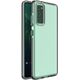 Hurtel Spring Case pokrowiec żelowe etui z kolorową ramką do Samsung Galaxy S21+ 5G (S21 Plus 5G) czarny