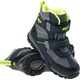 Bejo OBUWIE CLASSIC BATHURSTI JR BLACK/MID GREY/LIME 28