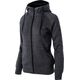 Elbrus BLUZA CHIANO WO'S DARK GREY MELANGE/BLACK L