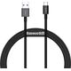 Kabel USB Baseus USB-A - USB-C 1 m Czarny (BSU2667BLK)