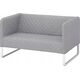 Nore Lauko kėdė NORE Rattan, ruda
