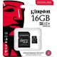 Karta Kingston Industrial MicroSDHC 16 GB Class 10 UHS-I/U3 A1 V30 (SDCIT2/16GB)