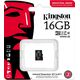 Karta Kingston Industrial MicroSDHC 16 GB Class 10 UHS-I/U3 A1 V30 (SDCIT2/16GBSP)