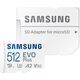 Karta Samsung EVO Plus 2021 MicroSDXC 512 GB Class 10 UHS-I/U3 A2 V30 (MB-MC512KA/EU)