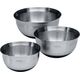 Brabantia Brabantia Mixing Bowl Set steel matt black, 1, 1.6 & 3 litre