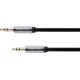 Kabel Kruger&Matz Jack 3.5mm - Jack 3.5mm 3m szary (KM0314)