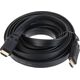 Kabel HDMI - HDMI 5m czarny (HDMI-5.0-FL)