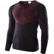 Hi-Tec Bielizna termoaktywna męska bluza Hino Top czarno-czerwony rozmiar M/L