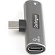 Adapter USB StarTech USB-C - USB-C x2 Srebrny  (CDP2CAPDM)