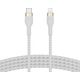 Kabel USB Belkin USB-C - Lightning 1 m Biały (CAA011BT1MWH)