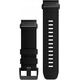 Garmin Pasek materiałowy na nadgarstek QuickFit 26 (czarny / grafitowa sprzączka) (010-13010-00)
