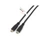 Kabel USB Equip USB-C - USB-C 3 m Czarny (128888)