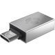 Adapter USB Cherry 61710036 USB-C - USB Srebrny  (61710036)