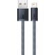 Kabel USB Baseus USB-A - Lightning 1 m Szary (CALD000416)