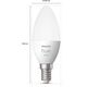 Philips Hue Żarówka E14 B39 5.5W (929003021101)