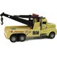 LeanToys Auto Ciężarówka Holownik Pomoc Drogowa 1:10 Lina Wojskowy Brązowy