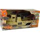 LeanToys Auto Ciężarówka Holownik Pomoc Drogowa 1:10 Lina Wojskowy Brązowy