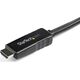 Kabel StarTech DisplayPort - HDMI + USB-A 3m czarny (HD2DPMM3M)