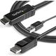 Kabel StarTech DisplayPort - HDMI + USB-A 3m czarny (HD2DPMM3M)
