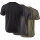 Magnum KOSZULKA MAGNUM BASIC T-SHIRT 3-PACK OLIVINE/FORGED IRON/BLACK XL