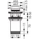 Ferro S285B-BL-B SPUST/KOREK KLIK-KLAK ROTONDO BEZ PRZELEWU DUŻY G5/4 CZARNY BLISTER FERRO // S.SPUST.KLIK-KLAK-F-S285B-BL-B
