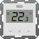 Tech Przewodowy regulator pokojowy F-2z v1 dwustanowy do systemów ramkowych, biały