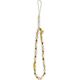 Guess Guess zawieszka GUSTBOHP Phone Strap brązowy/brown Beads Bohemia