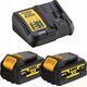 Klucz udarowy Dewalt 18v xr kompaktowy klucz udarowy 3/8" gfn 2x5ah