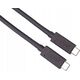 Kabel USB PremiumCord PREMIUMCORD Kabel USB4™ 40Gbps 8K@60Hz Thunderbolt 3, 1,2m