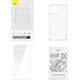 Baseus Zestaw ochronny Baseus Corning przeźroczyste etui i szkło hartowane do iPhone 13 Pro