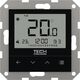 Tech Przewodowy regulator pokojowy, dwustanowy do systemów ramkowym F-4Z v1 - CZARNY