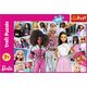 Trefl Puzzle 200 element?w W ?wiecie Barbie