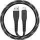 Kabel USB Energea USB-A - Lightning 1.5 m Czarny (CBL-NF-BLK150)