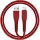 Kabel USB Energea USB-A - Lightning 1.5 m Czerwony (CBL-NF-RED150)