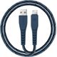 Kabel USB Energea USB-A - Lightning 1.5 m Niebieski (CBL-NF-BLU150)