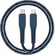 Kabel USB Energea USB-C - Lightning 1.5 m Niebieski (CBL-NFCL-BLU150)