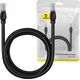 Baseus Kabel sieciowy Baseus Ethernet CAT5, 2m (czarny)