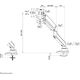 Neomounts Uchwyt biurkowy na monitor 17" - 49" (DS70PLUS-450WH1)