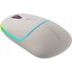 Mysz Canyon CANYON MW-22, 2 in 1 Wireless optical mouse with 4 buttons,Silent switch for right/left keys,DPI 800/1200/1600, 2 mode(BT/ 2.4GHz), 650mAh Li-poly battery,RGB backlight,Rice, cable length 0.8m, 110*62*34.2mm, 0.085kg