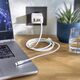 Kabel USB Intenso USB-C - USB-C 1.5 m Biały (7901002)