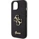 Guess Guess GUHCP15SHG4SGK iPhone 15 6.1" czarny/black hardcase Glitter Script Big 4G