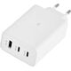 Ładowarka Denmen ŁADOWARKA SIECIOWA PD 2xUSB-C 1xUSB DENMEN EP-T6530 65W BIAŁA BULK (45)