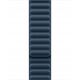 Apple Pasek karbowany magnetyczny w kolorze głębi oceanu do koperty 41 mm - rozmiar M/L