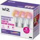 WiZ WiZ,Bulb,8,8W,2200-6500 (RGB),A60,E27,3 pcs lightsource