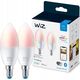 WiZ WiZ,Candle,4,9W,2200-6500 (RGB),C37,E14,2 pcs lightsource
