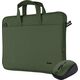 Torba Trust TRUST Sada brašna na notebook 16" Notebook Bag + Bezdrátová Myš, zelená